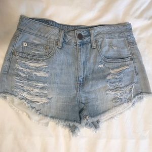 American Eagle high waisted shorts